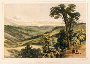 Valley of the Willamette River, Oregon Historical Society.