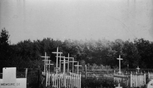Graves of Métis Killed during the Battle of Batoche