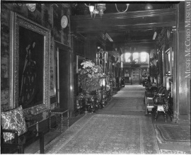 Hall way, Van Horne Residence, Montreal, QC, 1920
