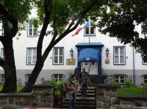 Vue avant de la maison Kent en 2009