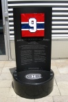 Place du Centenaire - Numéros retirés - Maurice Richard