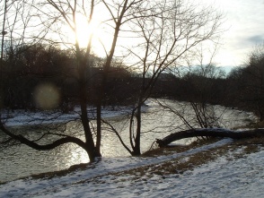 La rivière Humber, février 2006