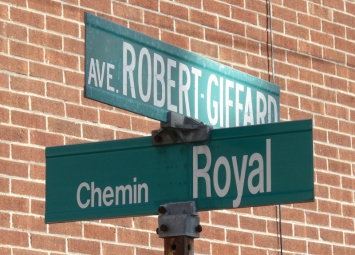 Les noms des rues à Beauport témoignent aujourd'hui de son histoire seigneuriale.