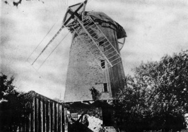 Le moulin Fleming du Bas-Lachine vers 1880