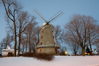 Le moulin Fleming au parc Stinson de l'arrondissement de LaSalle de la Ville de Montréal en 2008.
