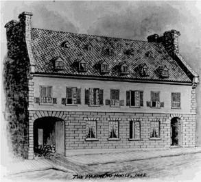 Papineau House as pictured by R. C. Lyman
