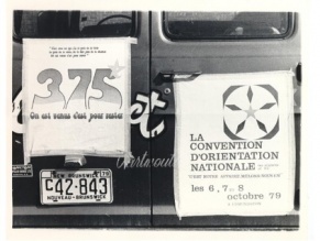 Convention d'orientation nationale des Acadiens, Edmundston, N.-B., 1979.