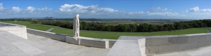 Monument de Vimy et plaine de Douai, 2004