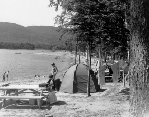 Camping de la Bacagnole en 1966
