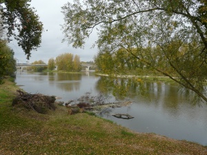The banks of the Loire, where Marie Guyard used to go before she took vows, when she worked at her brother-in-law’s transportation business