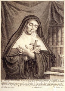 Portrait of Marie de l'Incarnation