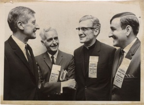 First meeting of the Fédération des francophones de la Nouvelle-Écosse, in 1969
