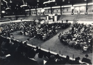 Convention d'orientation nationale des Acadiens, Edmundston, N.B., 1979.