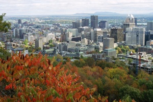 The city of Montreal viewed from Mount Royal, 2006