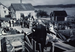 The official opening in July 1941