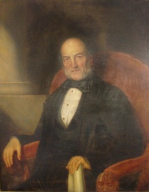 Portrait of Dr. Joseph Morrin by Théophile Hamel