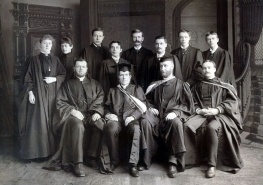 Morrin College students, c1891