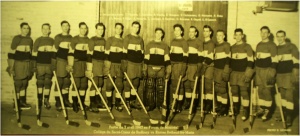 The college hockey team (1947)