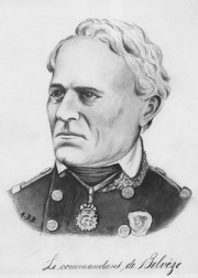 Portrait du commandant Paul-Henry de Belvèze