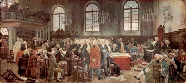 Le débat sur les langues: séance de l'Assemblée législative du Bas-Canada le 21 janvier 1793