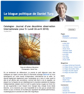 Blogue politique de Daniel Turp