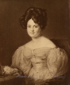 Julie-Christine-Charlotte Chartier de Lotbinière vers 1830