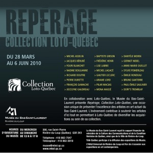 Poster for Collection Loto-Québec’s Repérage sales exhibit program , 2010