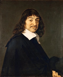 Portrait du philosophe Rene? Descartes (1596-1650)