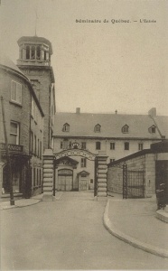 L'entrée du Séminaire de Québec