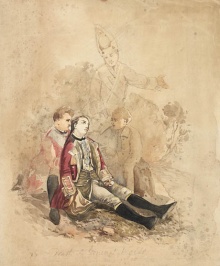 James Barry, La mort du général Wolfe lors de la bataille des plaines d'Abraham, Québec, BAC