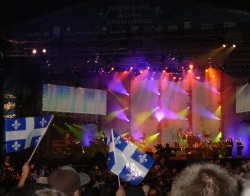 Fête de la Saint-Jean-Baptiste à Québec, 2007. Célia Forget