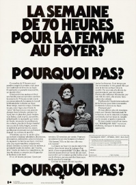 Affiche dans le cadre de l'Année internationale de la Femme, 1975