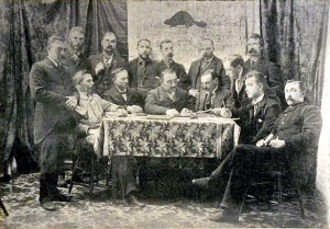 Officers of Edmonton’s Société Saint-Jean-Baptiste