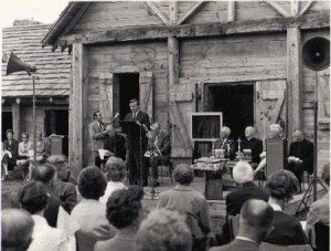 Official opening of the Sainte-Marie-among-the-Hurons site in 1967