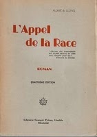 L'Appel de la race, by Lionel Groulx