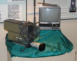 Equipment used by Father Lemieux to record sound and video documents