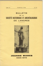 Bulletin de la Société historique et archéologique de Langres.